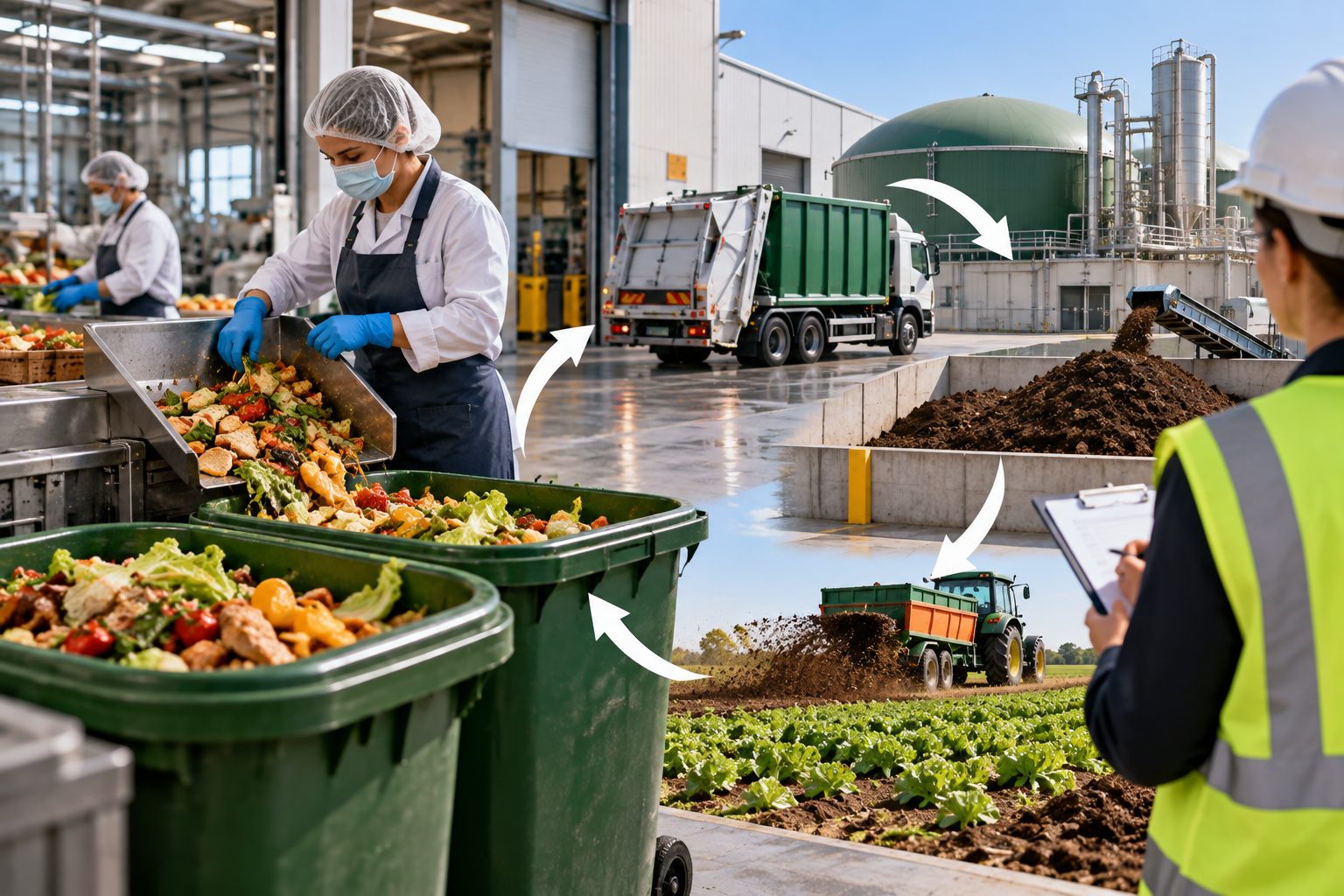 Gestión y aprovechamiento de excedentes y residuos alimentarios
